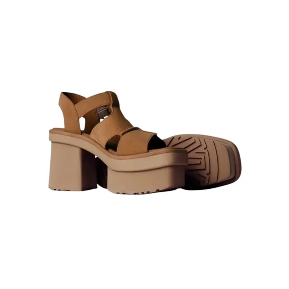 UGG Height Women's Platform T-strap Sandals - Picture 4 of 14